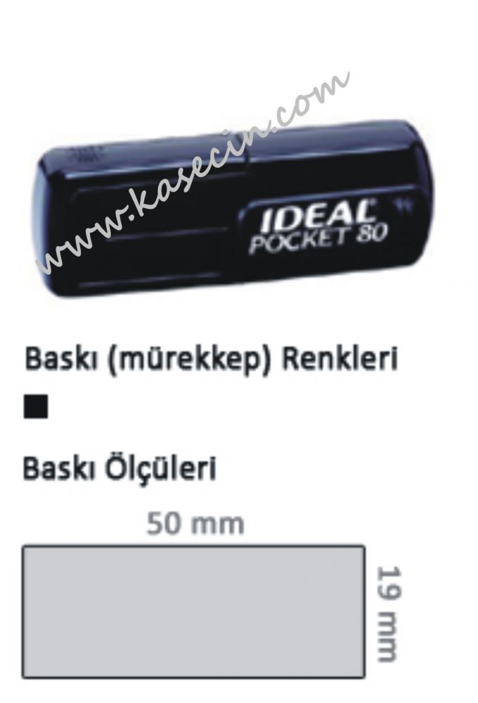 İdeal 80 Cep Kaşe